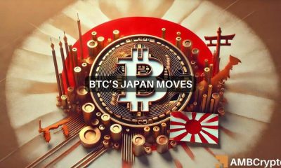 ¿Bitcoin se dirige hacia Japón?  Evaluando si ESTE movimiento finalmente ayudará a BTC