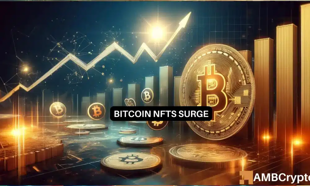Las ventas de Bitcoin NFT aumentan y dan la vuelta a Ethereum: ¿una señal de la temporada de BTC?