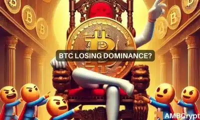 El dominio de Bitcoin cae al 52%: ¿Se avecina una reestructuración del mercado?