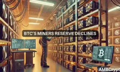 Los mineros de Bitcoin ven un aumento de las acciones en medio de la disminución de las tenencias de BTC
