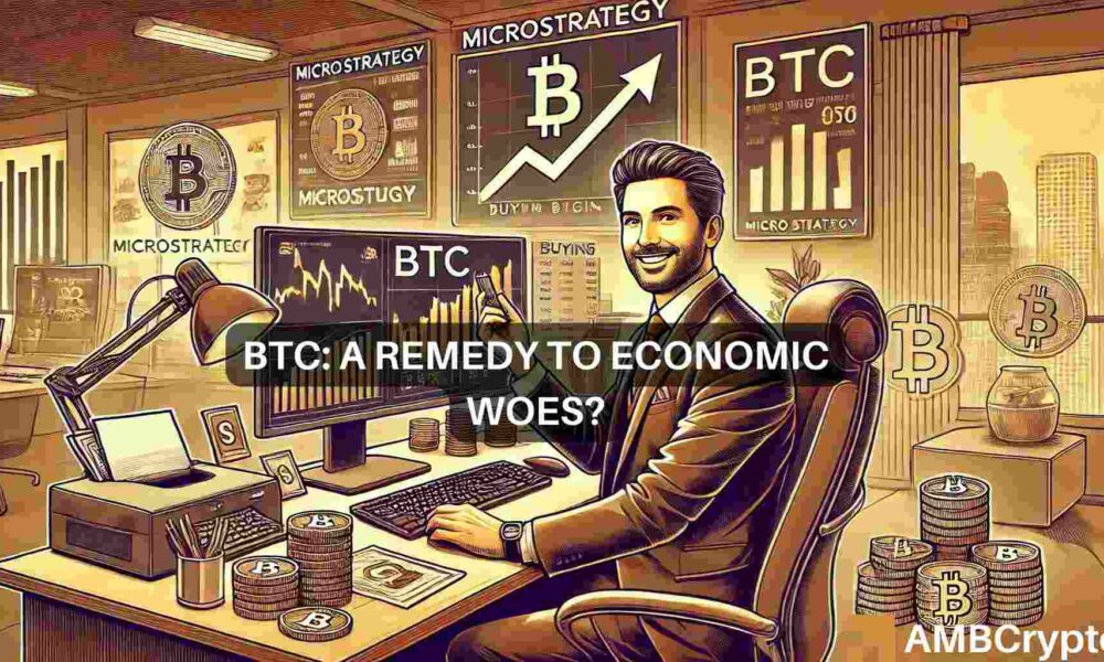 Bitcoin es la “cura” para los males económicos – Michael Saylor