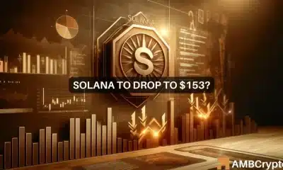 ¿Solana se dirige a una caída?  El soporte clave en 159$ puede ceder