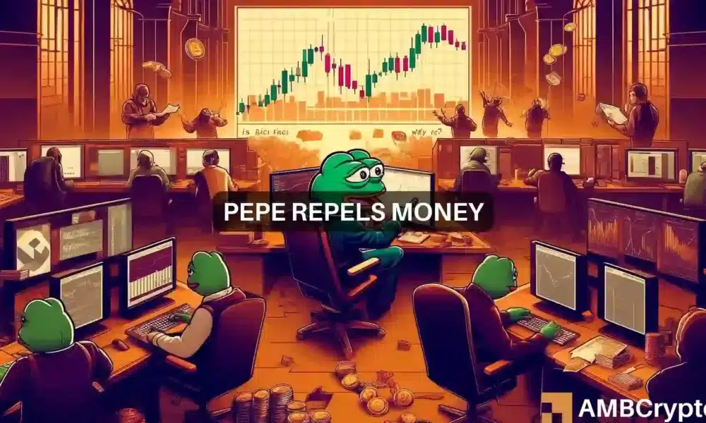 Los comerciantes del PEPE dan un paso atrás: ¿el precio es la razón?