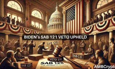 La Cámara de Representantes de EE.UU. no puede "anular" el veto de Biden a las criptomonedas por una "regla mal concebida de la SEC"