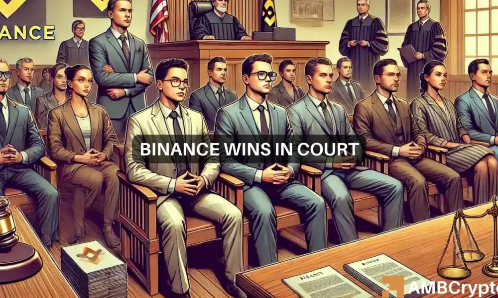 Binance logra una "victoria" después de que el tribunal aprobara los planes de inversión en letras del Tesoro