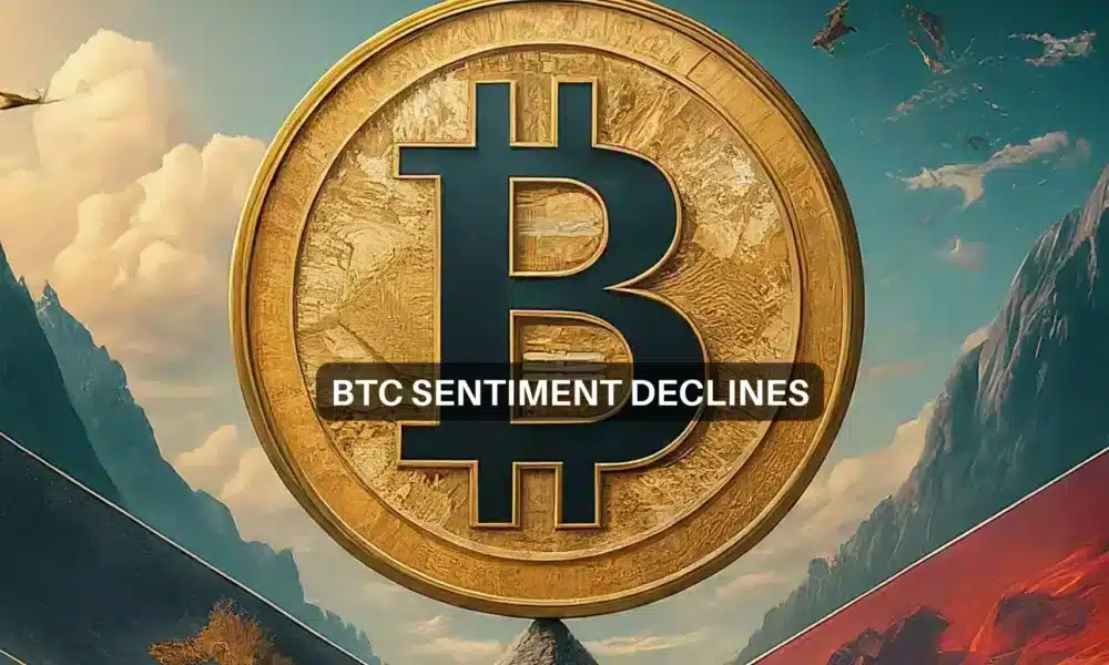 Bitcoin Sentiment Is Falling, But It’s a Good Sign for BTC Prices