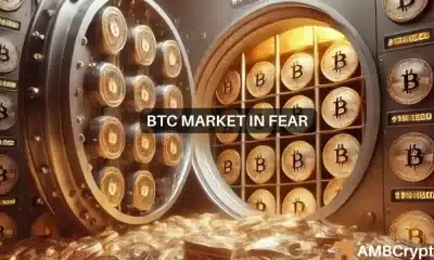 Índice de miedo y codicia de BTC en 29: ¿Cuánto tiempo seguirán "temerosos" los traders de Bitcoin?