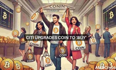 Los analistas de Citi mejoran la calificación de las acciones de Coinbase a 'COMPRAR' después de una proyección de repunte del +30%