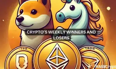 Ganadores y perdedores semanales del mercado de criptomonedas: WIF, WLD, UNI, TRX