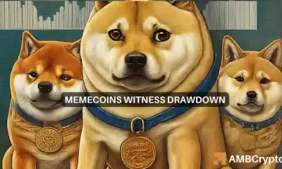 ¿Por qué las memecoins están a la baja hoy? Dogecoin y Shiba Inu en el punto de mira