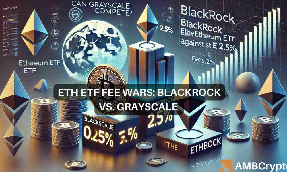 ETF de Ethereum: BlackRock gana mientras Grayscale sufre 'salidas de indignación'