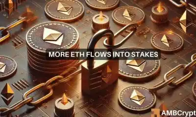 Aumenta el staking de Ethereum, caen las reservas de exchange: qué significa esto para ETH