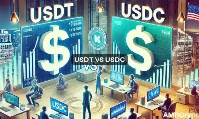 ¿Está USDT en peligro a medida que la participación de mercado de USDC aumenta un 37%? Evaluación...