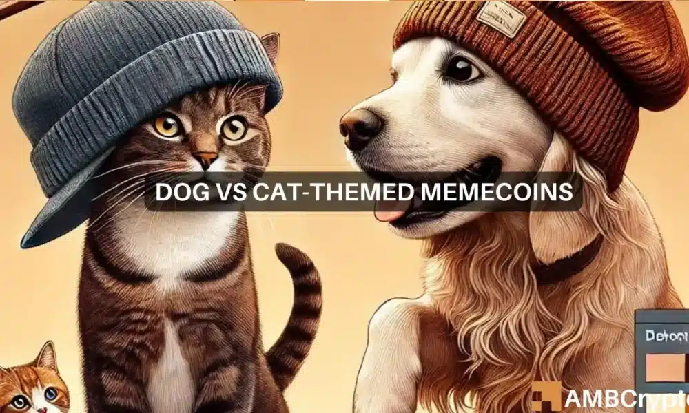 La rivalidad entre perros y gatos lleva las memecoins a una capitalización de mercado de 54 mil millones de dólares