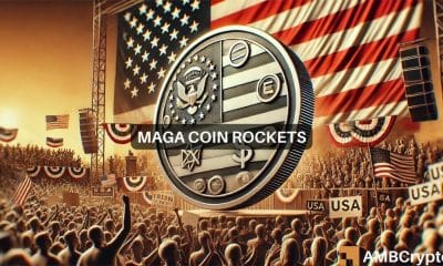 La memecoin MAGA con temática de Trump sube un 40% tras un intento de asesinato