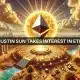 Justin Sun compra Ethereum por valor de $45 millones de Binance: ¿Cuál es su plan?