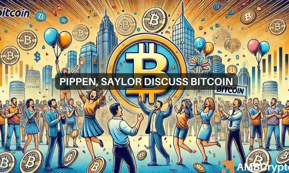 Michael Saylor mówi mu „Kup Bitcoin!”  Do legendy NBA Scottiego Pippena: Dlaczego?