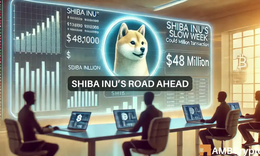 La semana lenta de Shiba Inu: ¿podría una transacción de 48 millones de dólares cambiar el rumbo?