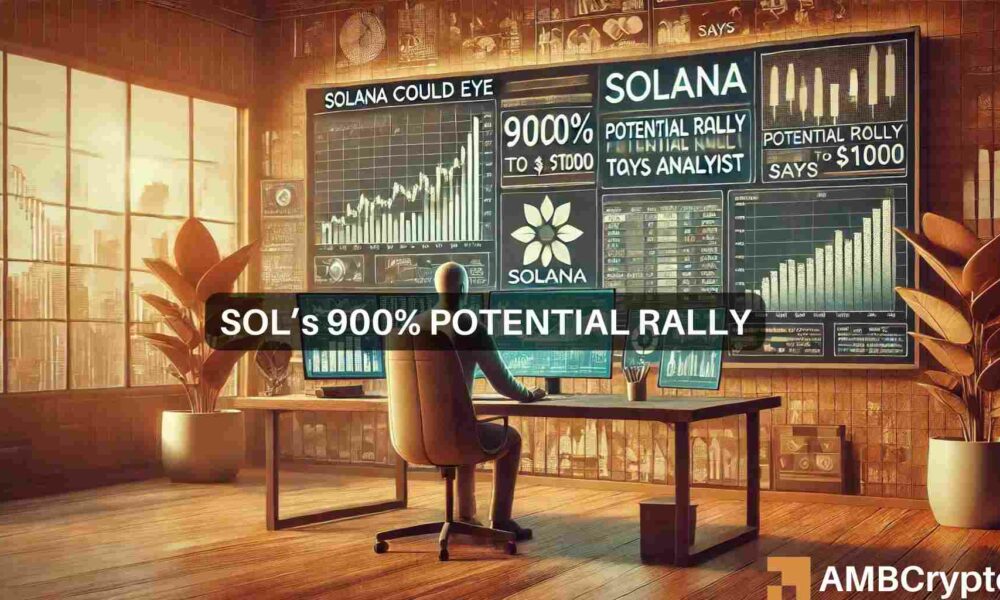 Solana podría prever un repunte del 900% hasta los 1000 dólares, pero SÓLO SI…