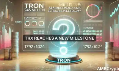 Qué significa la creciente base de usuarios de Tron para los precios de TRX