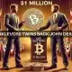 Los gemelos Winklevoss donan un millón de dólares en Bitcoin a John Deaton: '¡Héroe estadounidense!'