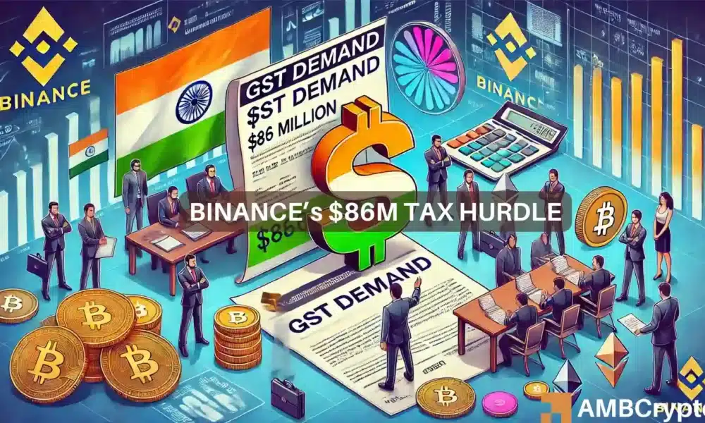 El intercambio de criptomonedas Binance recibe una multa fiscal de $ 86 millones de la India: ¿por qué?