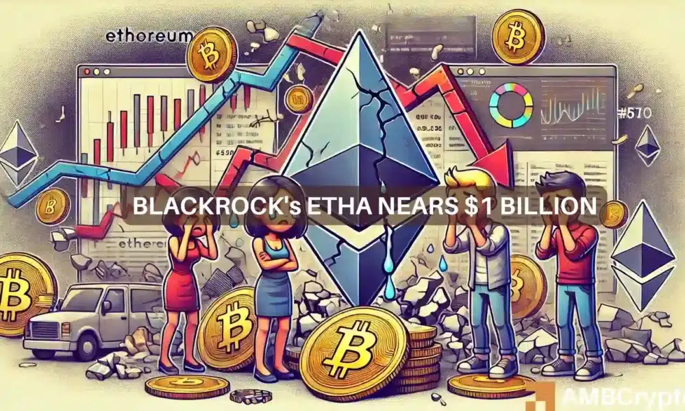 Los ETF de Ethereum luchan, pero ETHA de BlackRock desafía la tendencia bajista: ¿cómo?