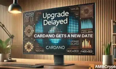 Mapeo de cómo reaccionó el precio de ADA a la postergación de la bifurcación dura 'Chang' de Cardano