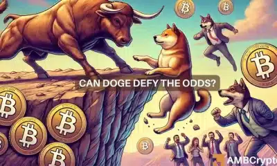 ¿Los HODLers del 30% de Dogecoin sufrirán pérdidas? La suerte de DOGE dice...