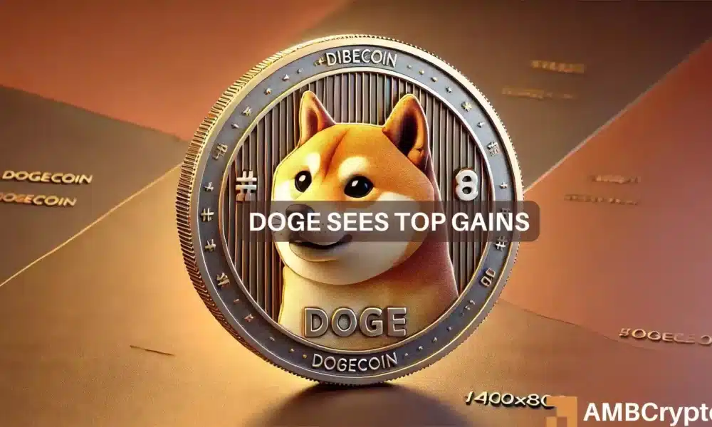 El aumento del 7% de Dogecoin deja al 73% de direcciones con ganancias: ¿hay más por venir?