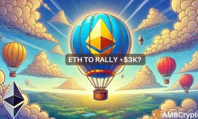 Ethereum: ¿Existe una «posibilidad del 80%» de que ETH supere los $3K en septiembre?