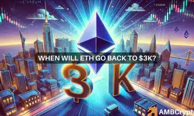 ¿Ethereum a 3000 dólares y más? Sí, ¡pero con ESTA importante condición!