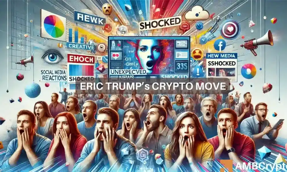 Eric Trump adelanta una importante actualización sobre criptomonedas; ¿Nueva TrumpCoin en desarrollo?