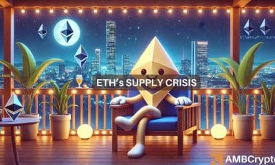 Crisis de suministro de Ethereum: ¿es esto un posible preludio de un nuevo repunte?