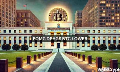 Bitcoin no logra recuperarse tras la moderada reunión del FOMC: ¿por qué?