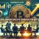 Goldman Sachs revela una participación de 500 millones de dólares en Bitcoin: “Ni siquiera los banqueros pueden resistirse a BTC”