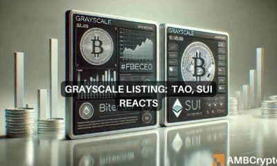 Grayscale agrega Bittensor, SUI a sus productos: ¿Cómo reaccionaron las altcoins?