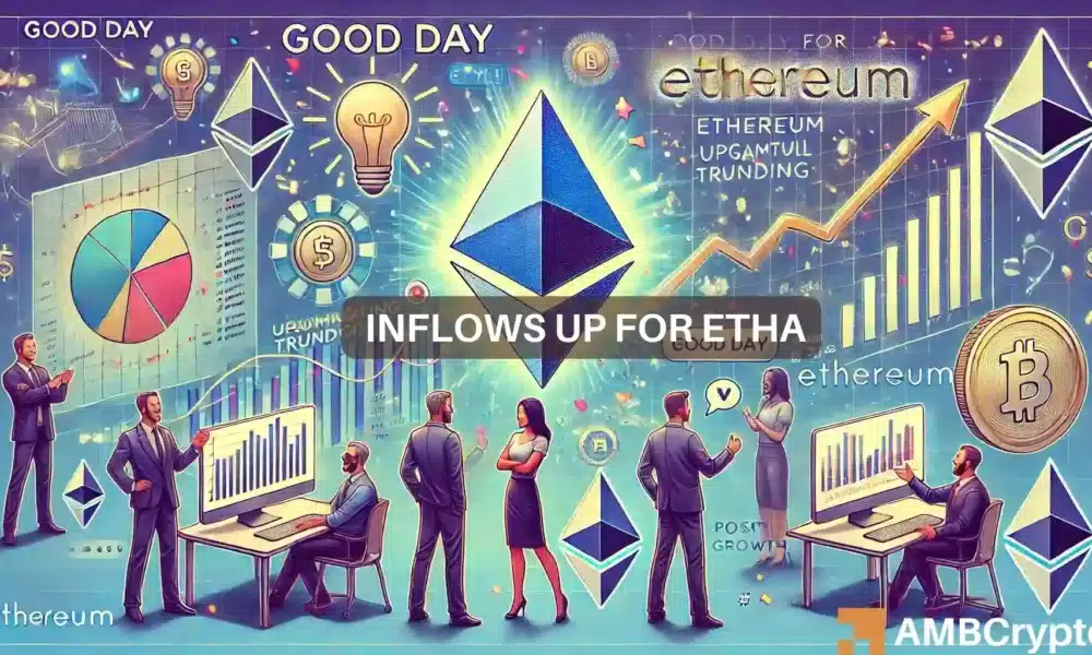 Ethereum [ETH] Las entradas de ETF se recuperan: ¿Qué impulsa el aumento?