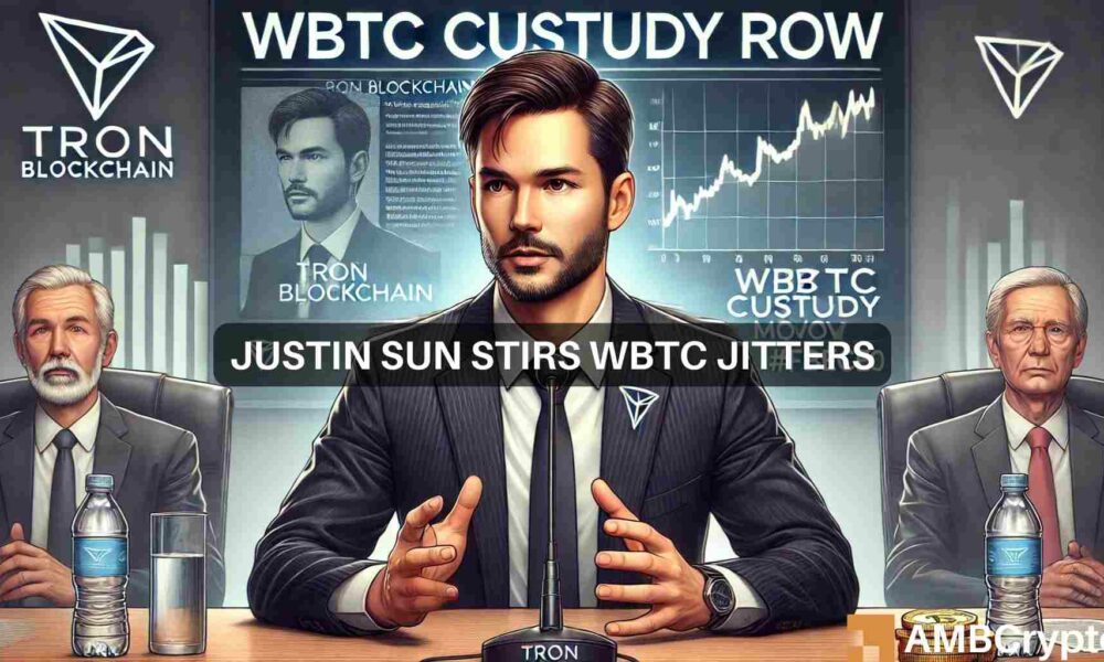 'Mi participación en WBTC es estratégica', defiende Justin Sun la decisión de custodia de WBTC