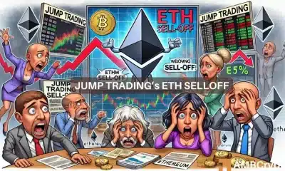 Ethereum: la venta de 46 millones de dólares de Jump Trading genera debate: "Va a envejecer mal"