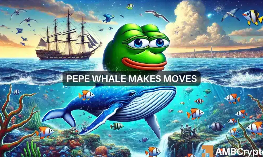 Por qué los movimientos de ballenas de PEPE podrían no ayudar al precio de la memecoin