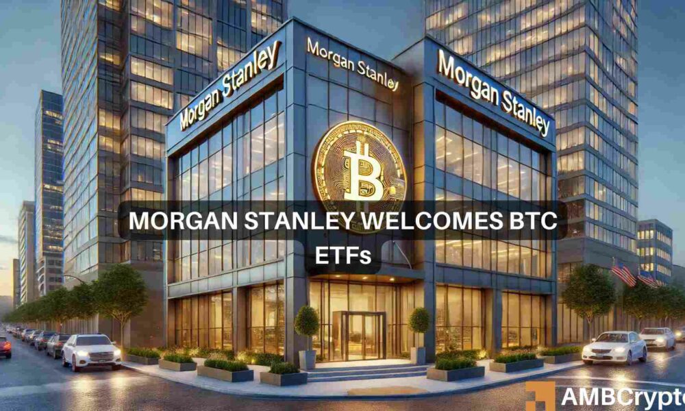 Cómo el movimiento de ETF de Morgan Stanley está impulsando la "adopción de segunda ola" de Bitcoin