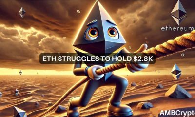 Las reservas de exchange de Ethereum alcanzan mínimos históricos: ¿buenas noticias para ETH?