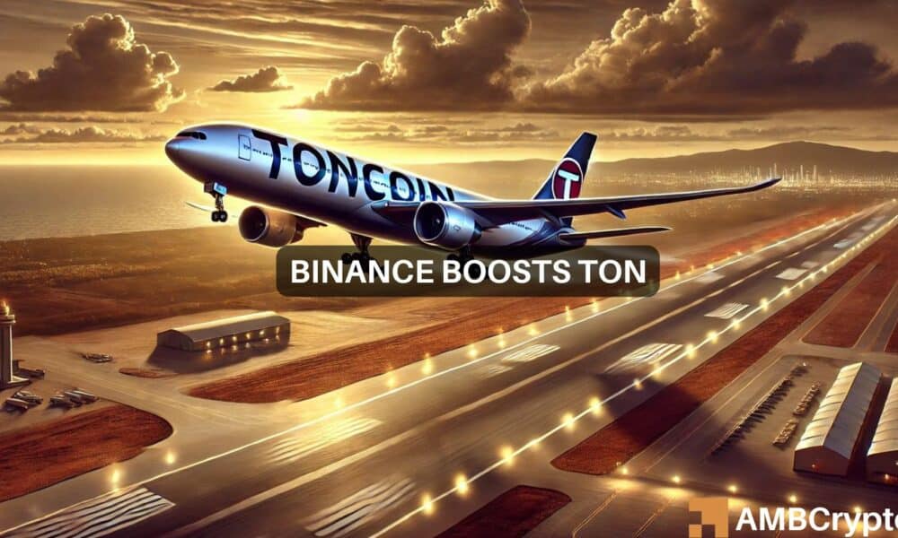 Toncoin despega: la inclusión en Binance impulsa a TON en un 13%