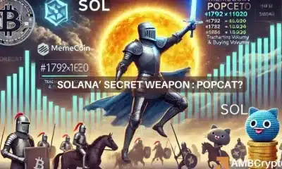 El pequeño aumento de Solana puede estar relacionado con la memecoin POPCAT: así es como