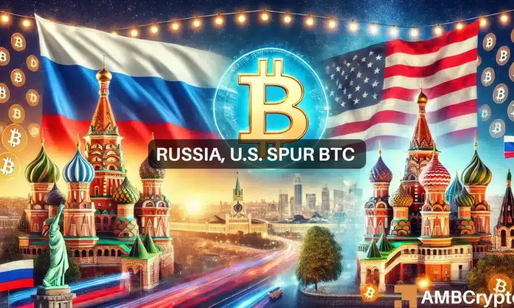 Bitcoin gana mientras Rusia y Estados Unidos luchan por el dominio de las criptomonedas