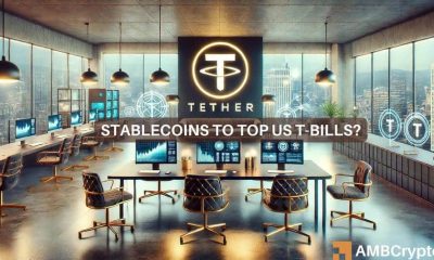 ¿Las stablecoins controlarán el 15% del mercado de bonos del Tesoro de EE.UU.? Según los expertos…