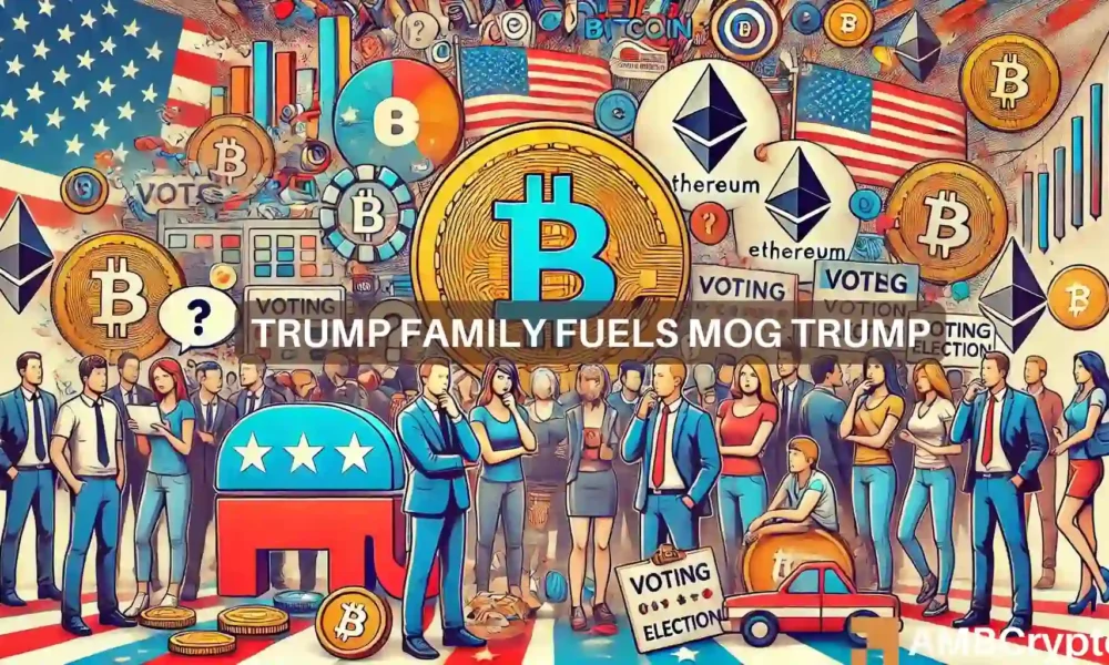 “¡Presidente criptográfico!”: MOG TRUMP Las criptomonedas se disparan un 50% en 24 horas