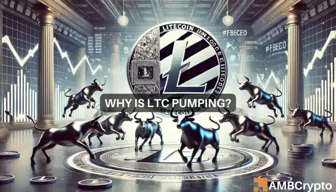 Cómo Litecoin se 'desvinculó' de Bitcoin y Ethereum para subir en las últimas 24 horas