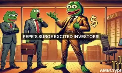 PEPE sube un 13% en 24 horas: ¿la memecoin está volviéndose alcista nuevamente?